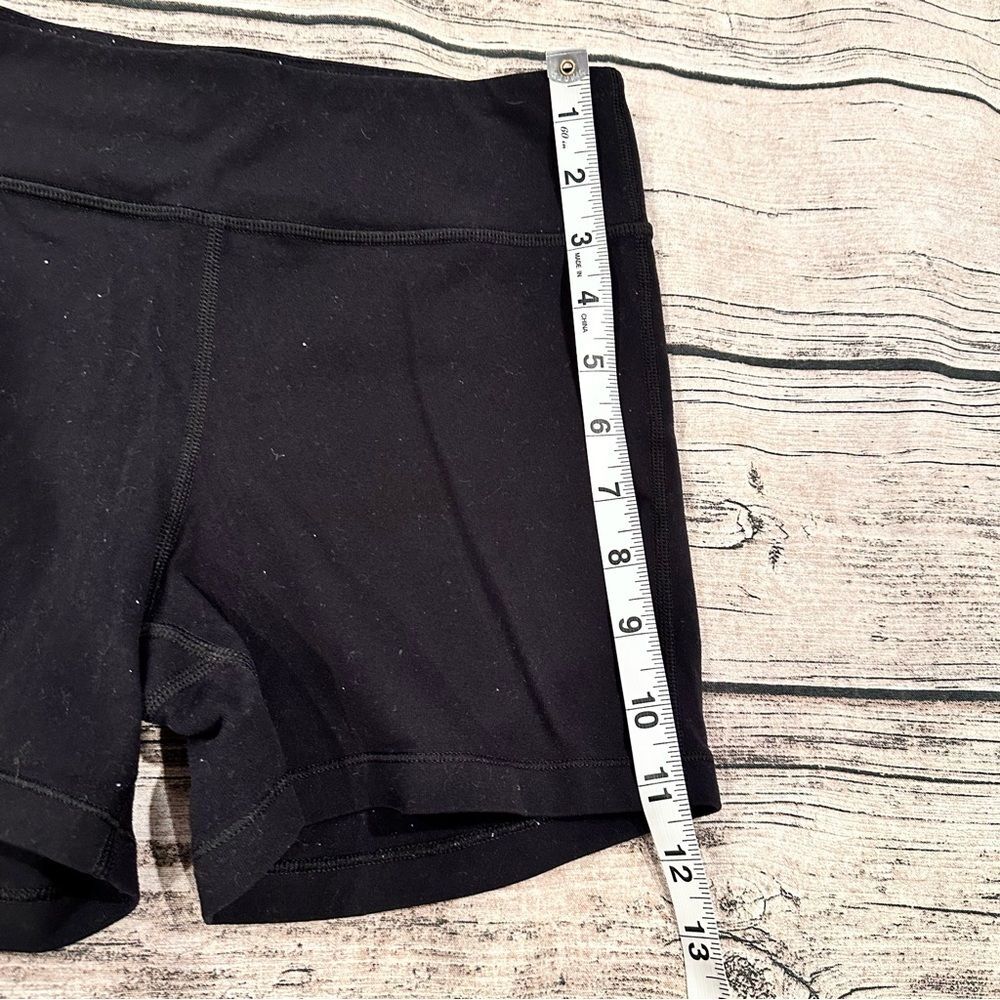 Athleta Girl Black Bike Shorts with Wide Waistband Size XXL - Picture 5 of 8